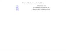 Tablet Screenshot of download.destiny-2000.com