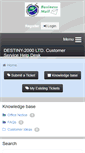 Mobile Screenshot of help.destiny-2000.com
