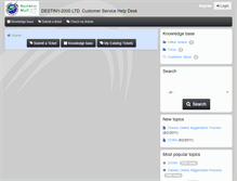 Tablet Screenshot of help.destiny-2000.com